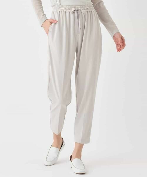 HIROKO BIS / ヒロコビス ショート・ハーフ・半端丈パンツ | テーパードイージーパンツ | 詳細8