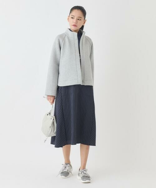 HIROKO BIS / ヒロコビス その他アウター | ラウンドヘムショートブルゾン | 詳細12