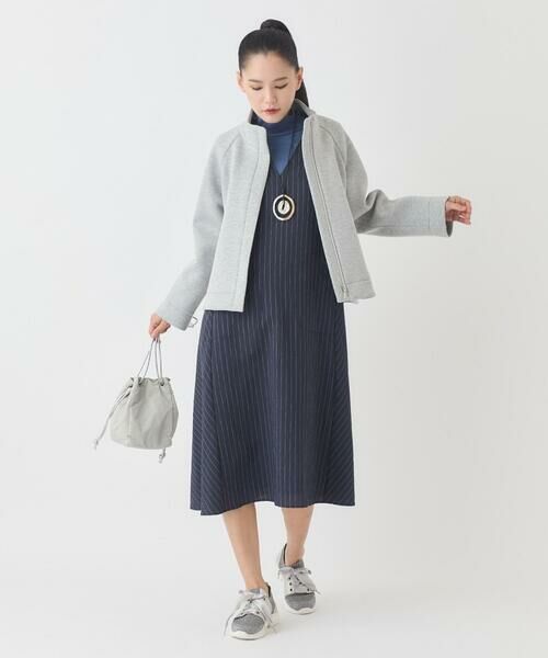 HIROKO BIS / ヒロコビス その他アウター | ラウンドヘムショートブルゾン | 詳細13