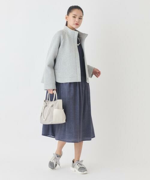 HIROKO BIS / ヒロコビス その他アウター | ラウンドヘムショートブルゾン | 詳細16