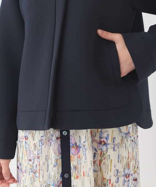 HIROKO BIS / ヒロコビス その他アウター | ラウンドヘムショートブルゾン | 詳細7