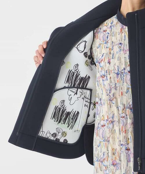 HIROKO BIS / ヒロコビス その他アウター | ラウンドヘムショートブルゾン | 詳細8