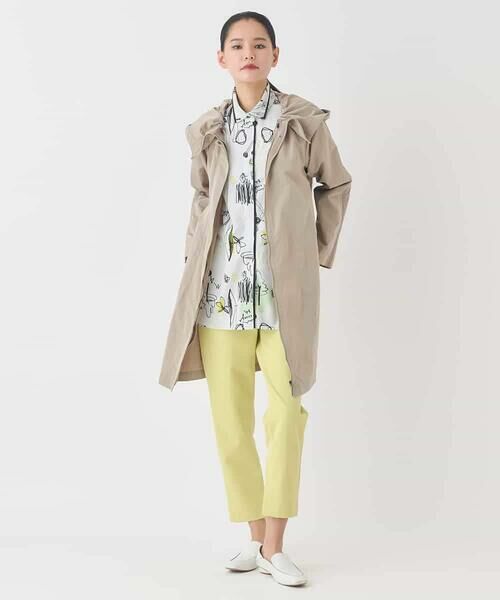 HIROKO BIS / ヒロコビス その他アウター | ビッグカラーテントラインコート | 詳細14