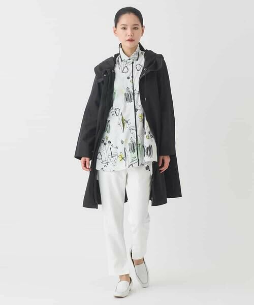 HIROKO BIS / ヒロコビス その他アウター | ビッグカラーテントラインコート | 詳細19