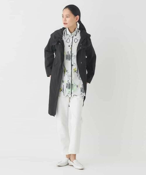 HIROKO BIS / ヒロコビス その他アウター | ビッグカラーテントラインコート | 詳細20