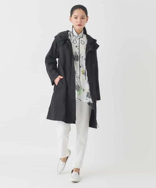 HIROKO BIS / ヒロコビス その他アウター | ビッグカラーテントラインコート | 詳細21