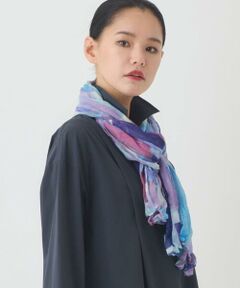 HIROKO BIS / ヒロコビス マフラー・ショール・スヌード・ストール | ワッシャープリントストール