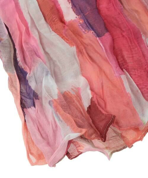 HIROKO BIS / ヒロコビス マフラー・ショール・スヌード・ストール | ワッシャープリントストール | 詳細1