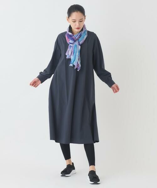 HIROKO BIS / ヒロコビス マフラー・ショール・スヌード・ストール | ワッシャープリントストール | 詳細10