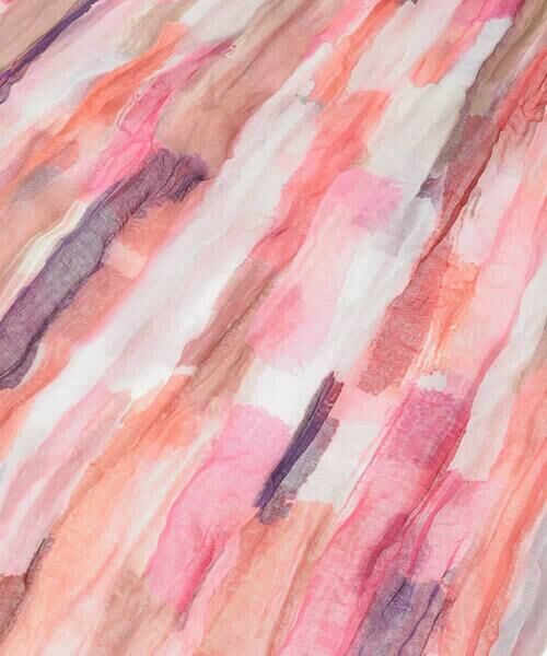 HIROKO BIS / ヒロコビス マフラー・ショール・スヌード・ストール | ワッシャープリントストール | 詳細3