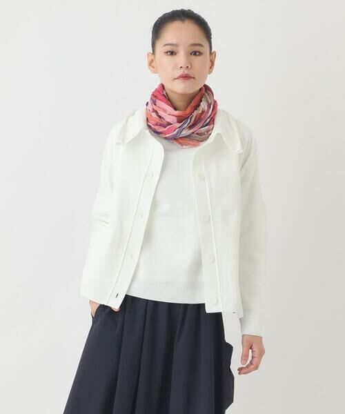 HIROKO BIS / ヒロコビス マフラー・ショール・スヌード・ストール | ワッシャープリントストール | 詳細6