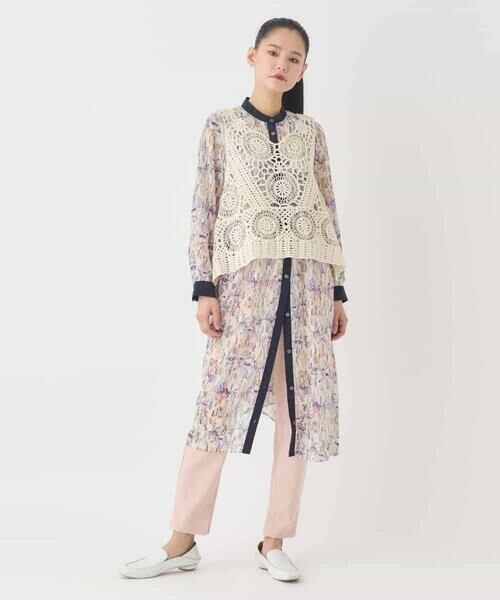 HIROKO BIS / ヒロコビス ベスト | ケミカルレースジレ | 詳細10