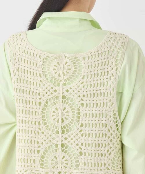 HIROKO BIS / ヒロコビス ベスト | ケミカルレースジレ | 詳細4