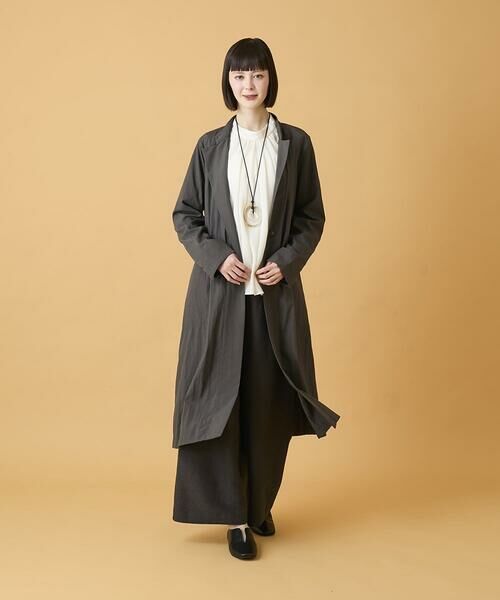 HIROKO BIS / ヒロコビス シャツ・ブラウス | スタンドカラーかまぼこプリーツブラウス | 詳細11