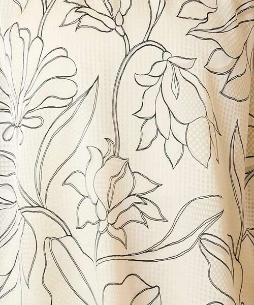 HIROKO BIS / ヒロコビス シャツ・ブラウス | ボタニカルモチーフプルオーバーブラウス | 詳細10