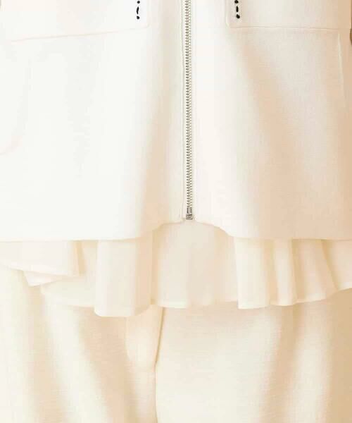 HIROKO BIS / ヒロコビス カーディガン・ボレロ | ステッチアクセントミラノリブカーディガン | 詳細11