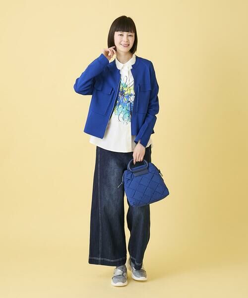 HIROKO BIS / ヒロコビス カーディガン・ボレロ | ステッチアクセントミラノリブカーディガン | 詳細22