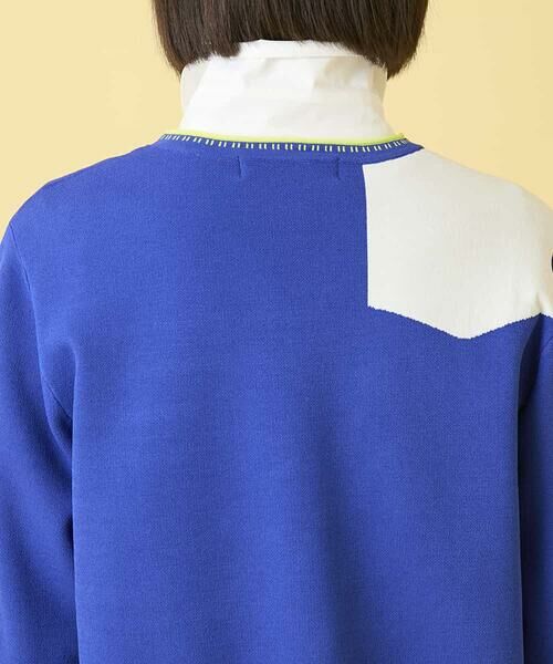 HIROKO BIS / ヒロコビス ニット・セーター | アーティスティックジャガードニットプルオーバー | 詳細4