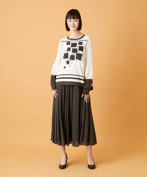 HIROKO BIS / ヒロコビス ロング・マキシ丈スカート | かまぼこプリーツスカート | 詳細17