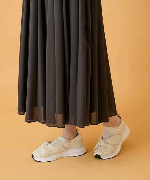 HIROKO BIS / ヒロコビス ロング・マキシ丈スカート | かまぼこプリーツスカート | 詳細5