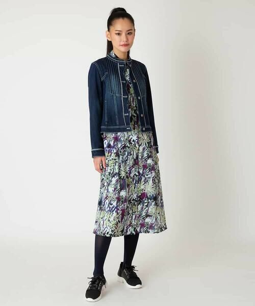 HIROKO BIS / ヒロコビス Gジャン・デニムジャケット | ピンタックデニムジャケット | 詳細13