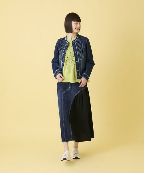 HIROKO BIS / ヒロコビス Gジャン・デニムジャケット | ピンタックデニムジャケット | 詳細19