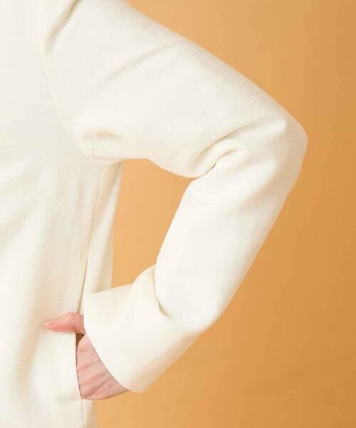 HIROKO BIS / ヒロコビス ノーカラージャケット | ジャカードノーカラージャケット | 詳細6