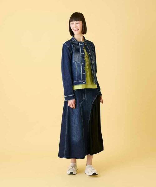 HIROKO BIS / ヒロコビス カットソー | サボテン刺繍コットンTシャツ | 詳細8