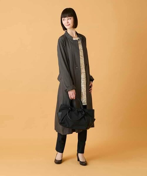 HIROKO BIS / ヒロコビス ロング・マキシ丈スカート | ボタニカルモチーフ異素材チュニック | 詳細11