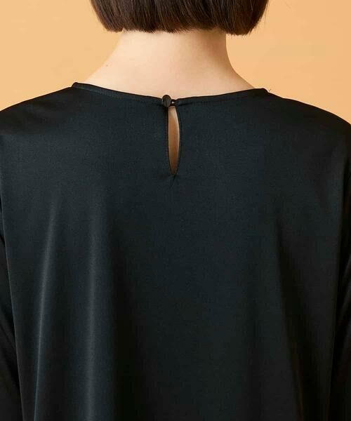 HIROKO BIS / ヒロコビス ロング・マキシ丈スカート | ボタニカルモチーフ異素材チュニック | 詳細5