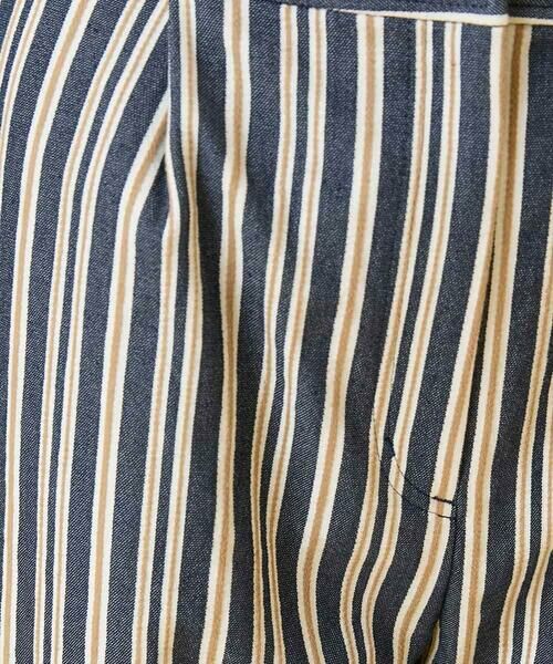 HIROKO BIS / ヒロコビス ショート・ハーフ・半端丈パンツ | ストライプクロップドパンツ | 詳細8