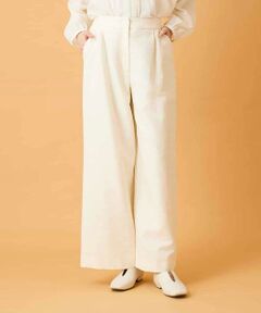 HIROKO BIS / ヒロコビス その他パンツ | ジャカードストレートパンツ