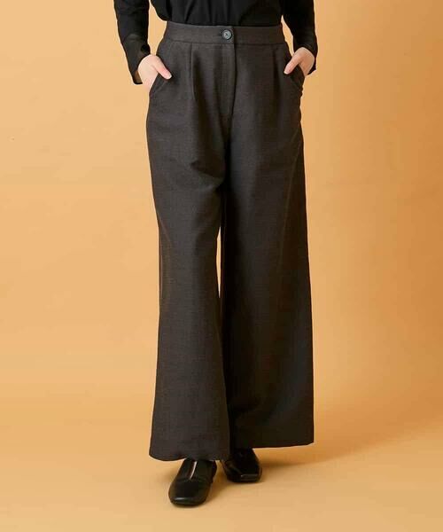 HIROKO BIS / ヒロコビス その他パンツ | ジャカードストレートパンツ | 詳細12