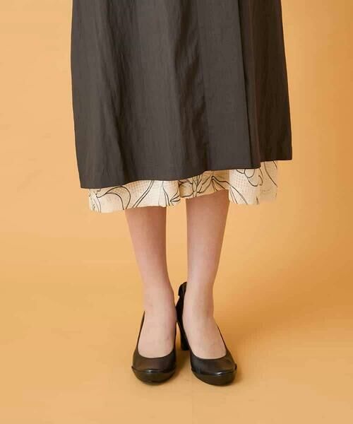 HIROKO BIS / ヒロコビス その他アウター | ドレープワッシャーロング丈コート | 詳細9