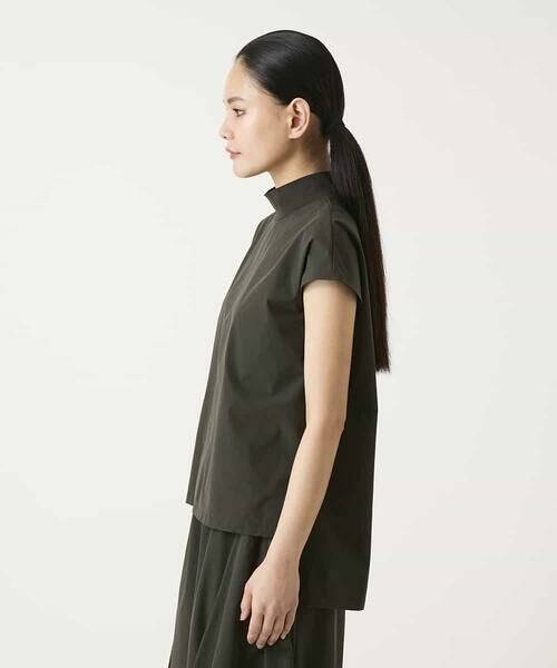 HIROKO BIS / ヒロコビス カットソー | リブネックフレンチスリーブプルオーバー | 詳細1