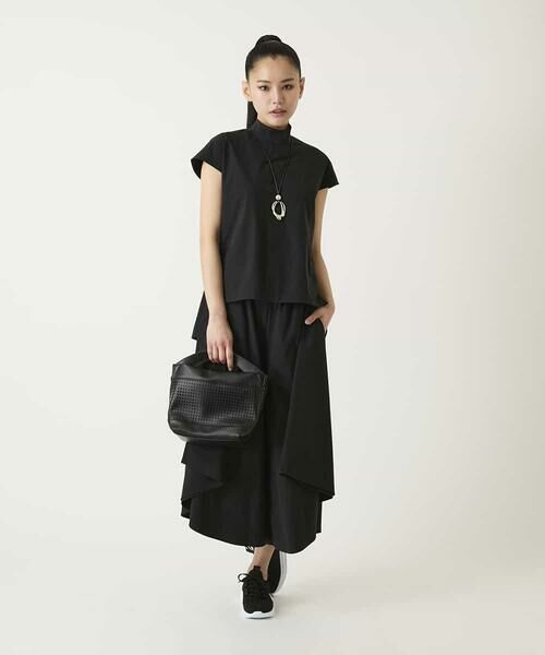 HIROKO BIS / ヒロコビス カットソー | リブネックフレンチスリーブプルオーバー | 詳細15