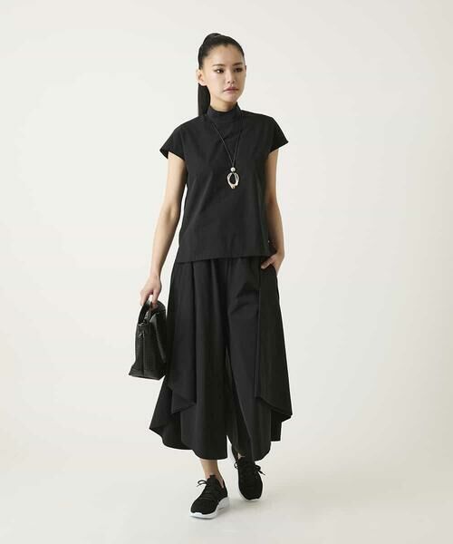 HIROKO BIS / ヒロコビス カットソー | リブネックフレンチスリーブプルオーバー | 詳細16