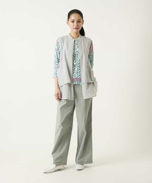 HIROKO BIS / ヒロコビス ベスト | レイヤード風デザインジレ | 詳細12