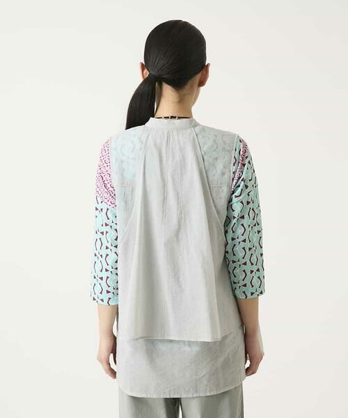 HIROKO BIS / ヒロコビス ベスト | レイヤード風デザインジレ | 詳細2