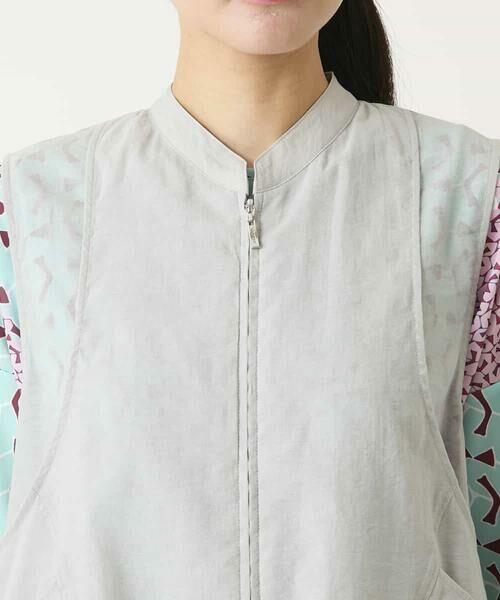 HIROKO BIS / ヒロコビス ベスト | レイヤード風デザインジレ | 詳細3