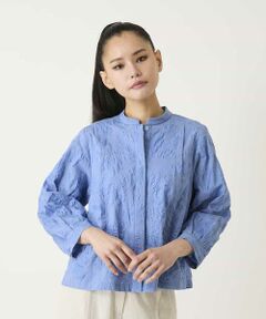 HIROKO BIS / ヒロコビス シャツ・ブラウス | ボタニカルモチーフショートブラウス