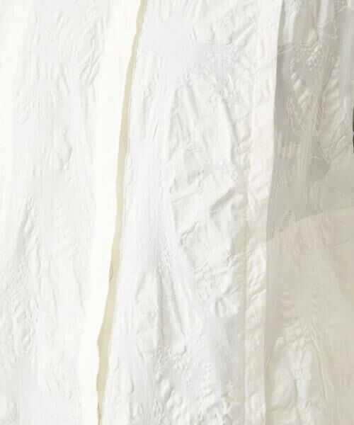 HIROKO BIS / ヒロコビス シャツ・ブラウス | ボタニカルモチーフショートブラウス | 詳細8