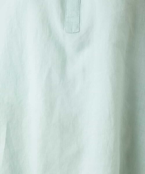 HIROKO BIS / ヒロコビス シャツ・ブラウス | フレアスリーブ麻ブラウス | 詳細8