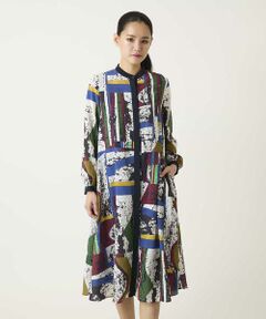 HIROKO BIS / ヒロコビス ロング・マキシ丈ワンピース | アートパネルデザインプリントワンピース