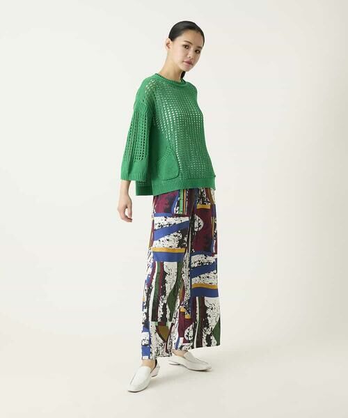 HIROKO BIS / ヒロコビス ニット・セーター | ざっくりメッシュニットプルオーバー | 詳細15