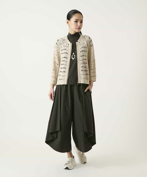 HIROKO BIS / ヒロコビス カーディガン・ボレロ | ラメニットジップカーディガン | 詳細13