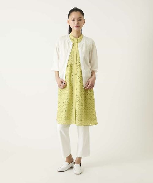 HIROKO BIS / ヒロコビス カーディガン・ボレロ | リブポイントコンパクトニットカーディガン | 詳細20