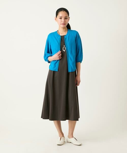HIROKO BIS / ヒロコビス カーディガン・ボレロ | リブポイントコンパクトニットカーディガン /洗える | 詳細23