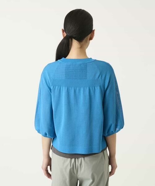 HIROKO BIS / ヒロコビス カーディガン・ボレロ | リブポイントコンパクトニットカーディガン | 詳細3