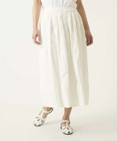 HIROKO BIS / ヒロコビス ロング・マキシ丈スカート | ボタニカルモチーフロング丈スカート